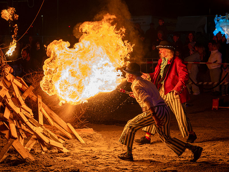 Spectaculaire Vuren van Sint Maarten